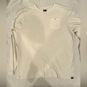 Hurley long sleeve thermal. Mens XXL Cream colored
